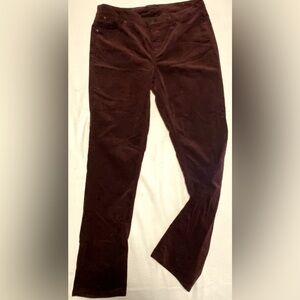 Talbots Burgundy Corduroy pants
